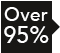 90% badge